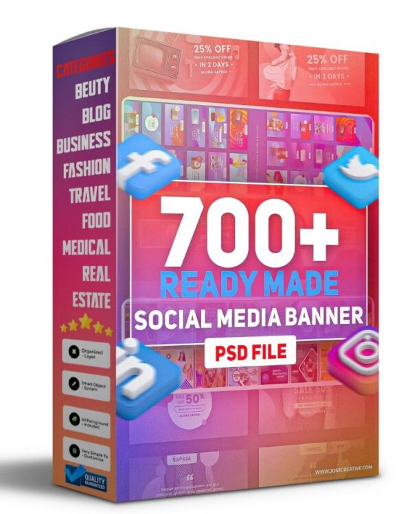 700+ Social Media Banner